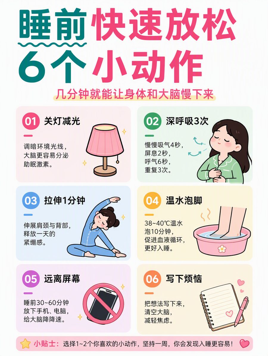 睡前放松指南 · 生成